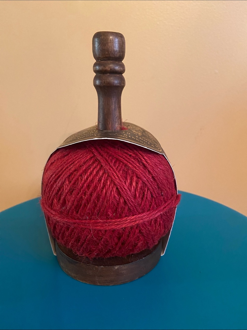 🩷Handcrafted In India Decorative String Twine With Wooden Holder 175 Yards